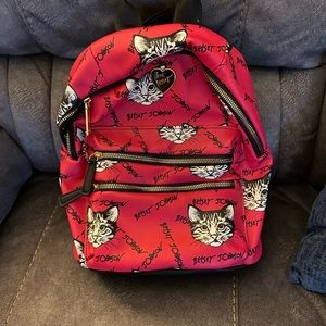 Betsey Johnson Pink Backpack